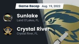 Recap: Sunlake  vs. Crystal River  2022