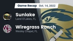 Recap: Sunlake  vs. Wiregrass Ranch  2022