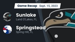 Recap: Sunlake  vs. Springstead  2023