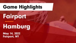 Fairport  vs Hamburg  Game Highlights - May 14, 2022