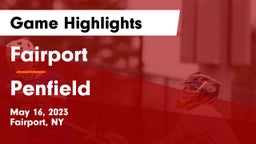 Fairport  vs Penfield  Game Highlights - May 16, 2023