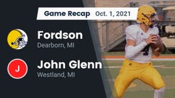 Recap: Fordson  vs. John Glenn  2021