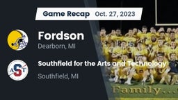 Recap: Fordson  vs. Southfield  for the Arts and Technology 2023