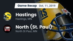 Recap: Hastings  vs. North (St. Paul)  2019