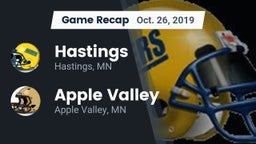 Recap: Hastings  vs. Apple Valley  2019