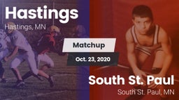 Matchup: Hastings vs. South St. Paul  2020