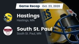 Recap: Hastings  vs. South St. Paul  2020