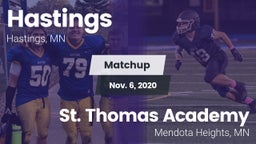 Matchup: Hastings vs. St. Thomas Academy   2020