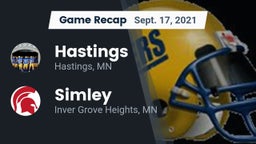 Recap: Hastings  vs. Simley  2021