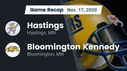 Recap: Hastings  vs. Bloomington Kennedy  2020