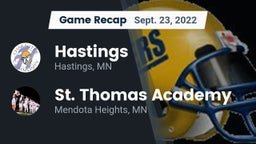 Recap: Hastings  vs. St. Thomas Academy   2022