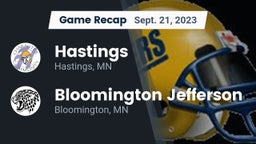 Recap: Hastings  vs. Bloomington Jefferson  2023