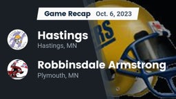 Recap: Hastings  vs. Robbinsdale Armstrong  2023