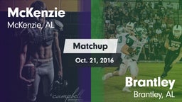 Matchup: McKenzie vs. Brantley  2016