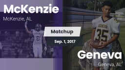 Matchup: McKenzie vs. Geneva  2017