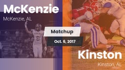 Matchup: McKenzie vs. Kinston  2017