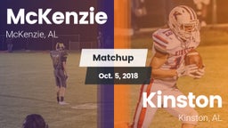 Matchup: McKenzie vs. Kinston  2018