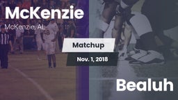 Matchup: McKenzie vs. Bealuh 2018