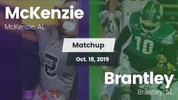 Matchup: McKenzie vs. Brantley  2019