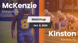 Matchup: McKenzie vs. Kinston  2020