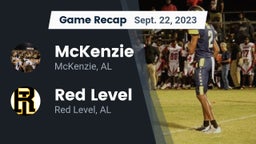 Recap: McKenzie  vs. Red Level  2023