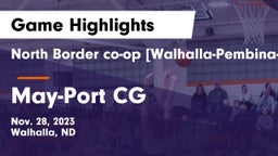 North Border co-op [Walhalla-Pembina-Neche]  vs May-Port CG  Game Highlights - Nov. 28, 2023