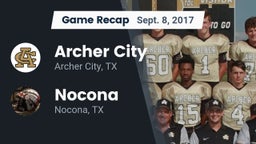 Recap: Archer City  vs. Nocona  2017