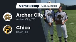 Recap: Archer City  vs. Chico  2018