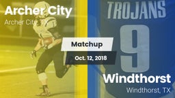Matchup: Archer City vs. Windthorst  2018
