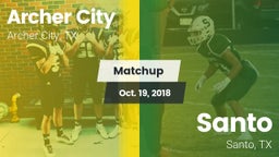 Matchup: Archer City vs. Santo  2018