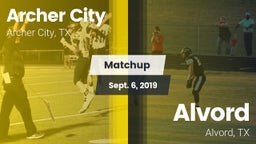 Matchup: Archer City vs. Alvord  2019