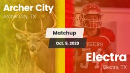 Matchup: Archer City vs. Electra  2020