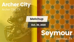 Matchup: Archer City vs. Seymour  2020