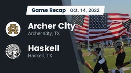 Recap: Archer City  vs. Haskell  2022