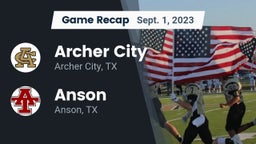 Recap: Archer City  vs. Anson  2023