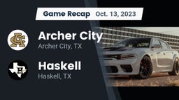 Recap: Archer City  vs. Haskell  2023