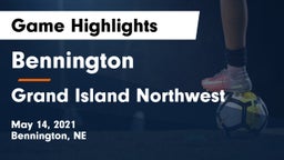 Bennington  vs Grand Island Northwest  Game Highlights - May 14, 2021