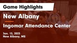 New Albany  vs Ingomar Attendance Center Game Highlights - Jan. 13, 2023