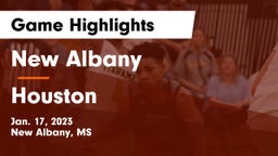 New Albany  vs Houston  Game Highlights - Jan. 17, 2023