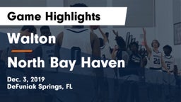 Walton  vs North Bay Haven  Game Highlights - Dec. 3, 2019