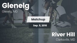 Matchup: Glenelg vs. River Hill  2016