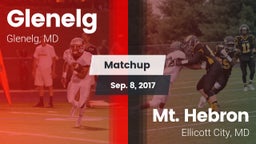 Matchup: Glenelg vs. Mt. Hebron  2017