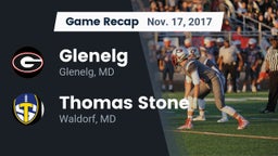 Recap: Glenelg  vs. Thomas Stone  2017