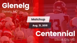 Matchup: Glenelg vs. Centennial 2018