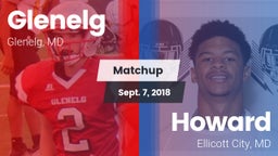Matchup: Glenelg vs. Howard  2018