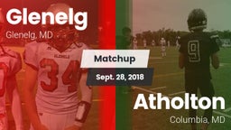 Matchup: Glenelg vs. Atholton  2018