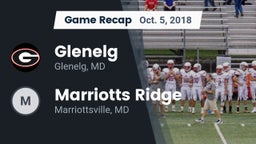Recap: Glenelg  vs. Marriotts Ridge  2018