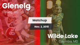 Matchup: Glenelg vs. Wilde Lake  2018