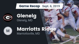 Recap: Glenelg  vs. Marriotts Ridge  2019