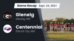Recap: Glenelg  vs. Centennial  2021